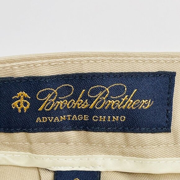 Brooks Brothers Women's Straight Leg Trouser Pants Size 8 Flat Front‎ Tan - Picture 3 of 12